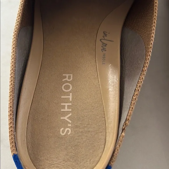 Rothy's Tan loafer Mule Slip-On Shoes - Picture 2 of 6